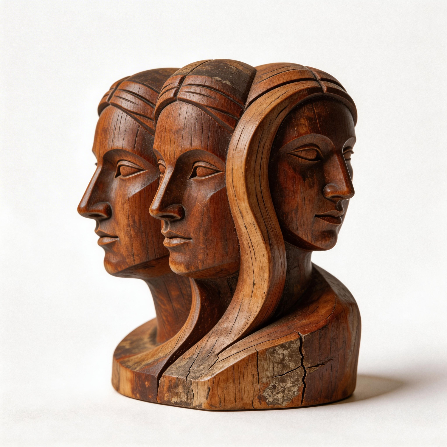 Trinitas of the Timbers| Wood Sculpture