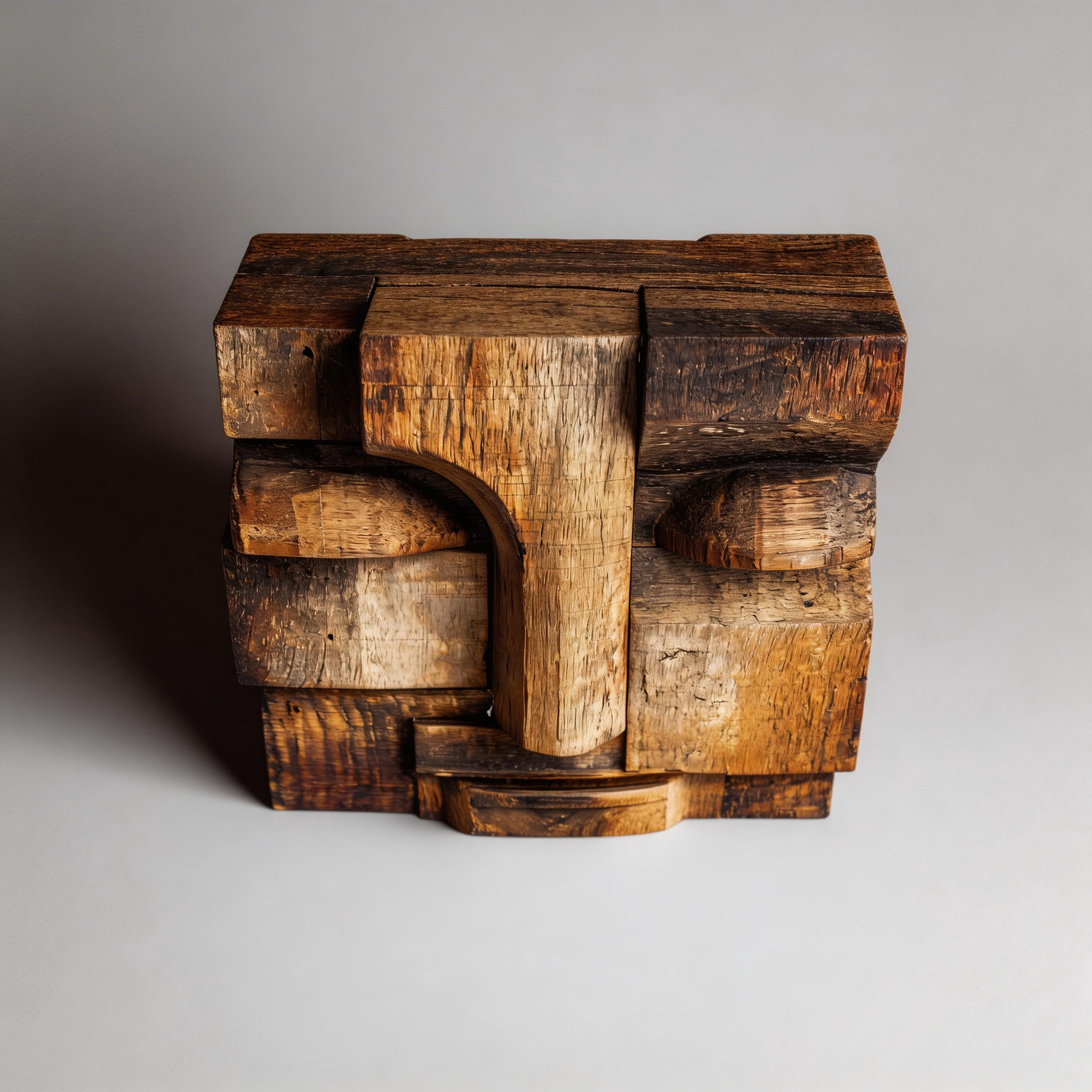 Architectural Silence of Wood  ｜ Wood Sculpture