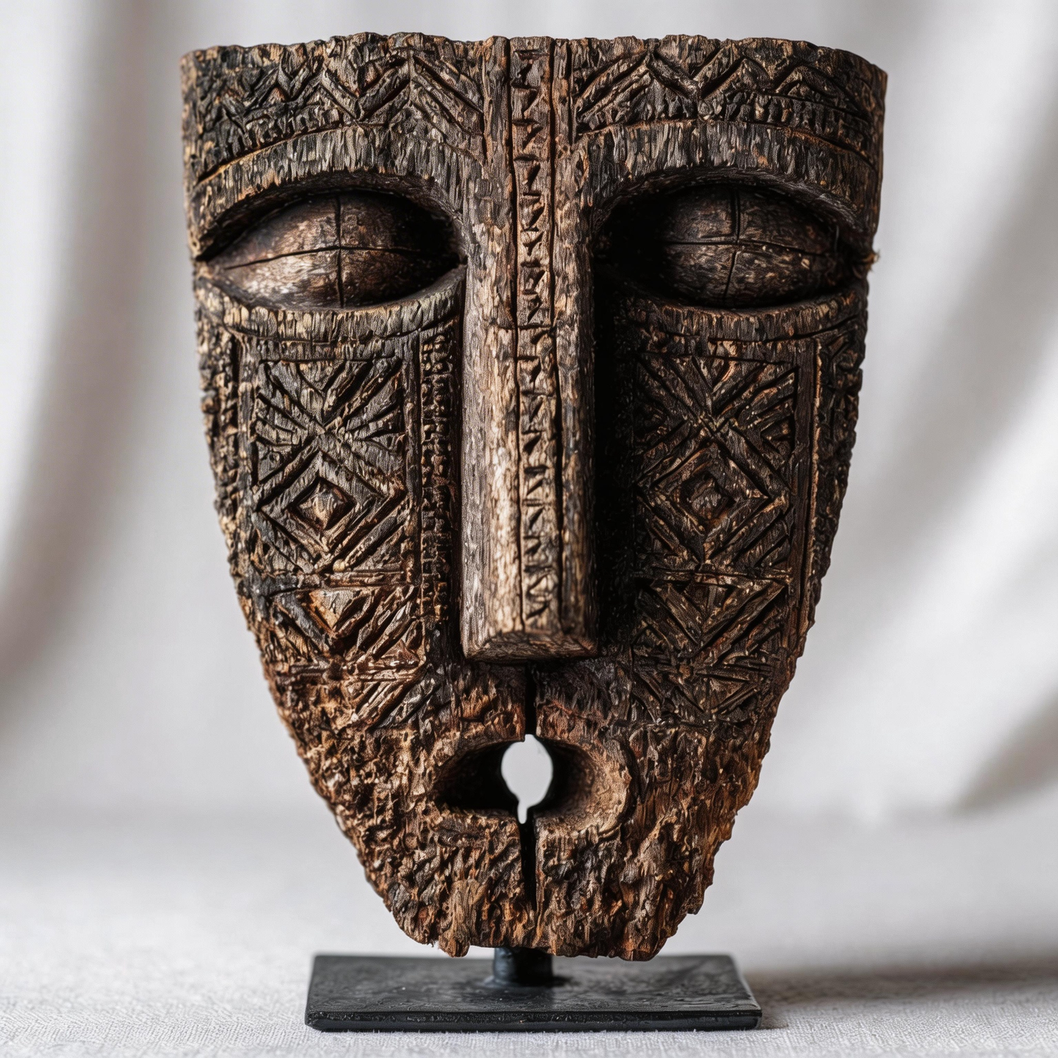 Ancestral Whisper l Wood Sculpture
