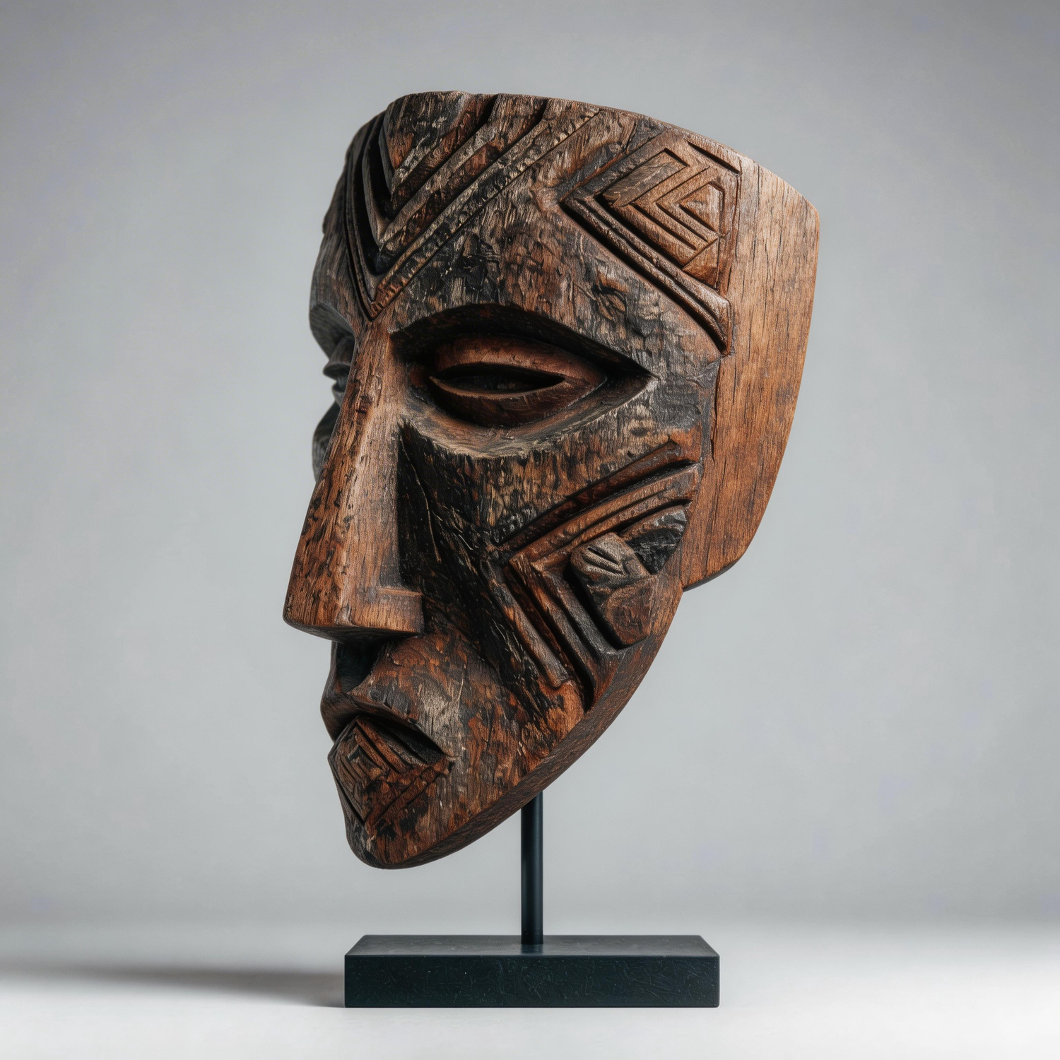 Ancestral Guardian l Wood Sculpture
