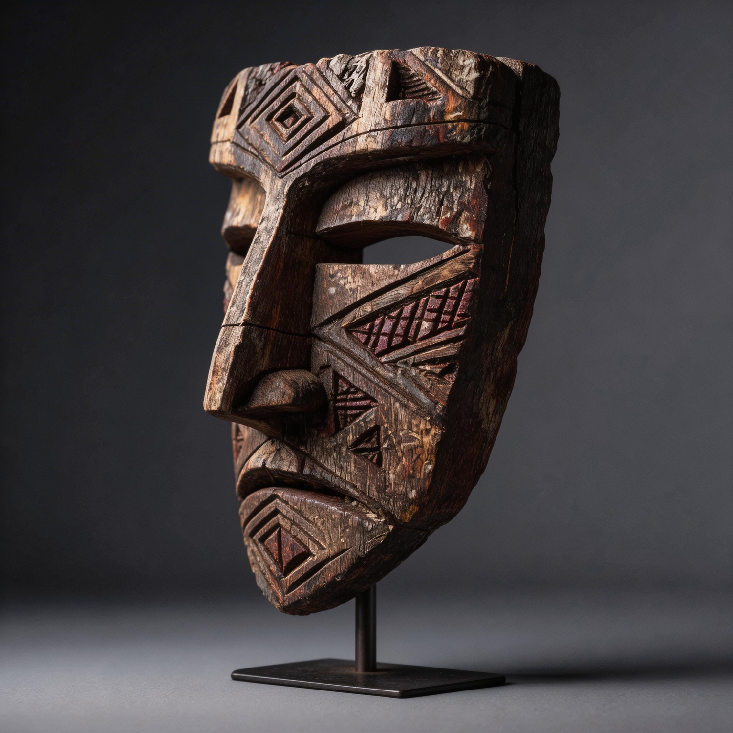 Noble Crest｜ Wood Sculpture