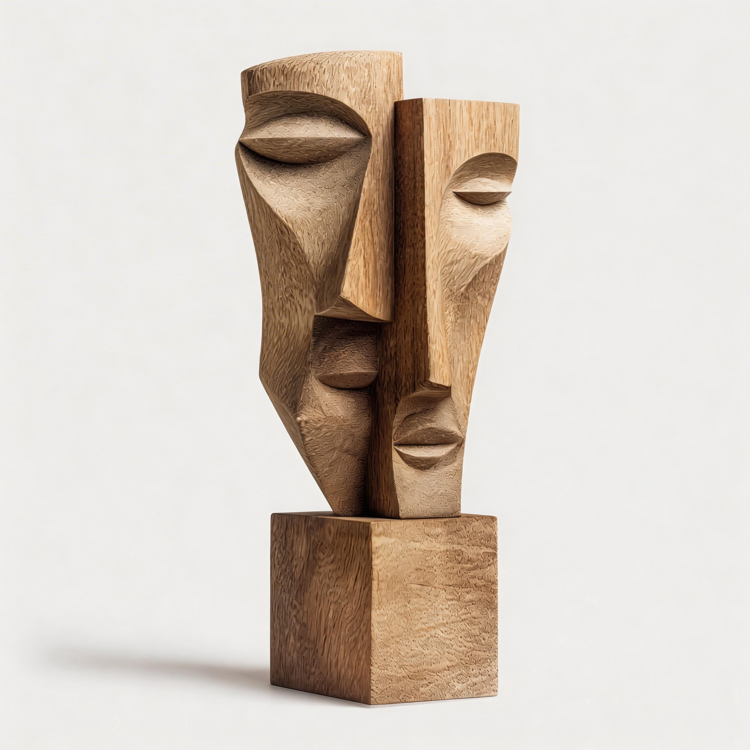 Dual Visions in Wood l Wood Sculpture