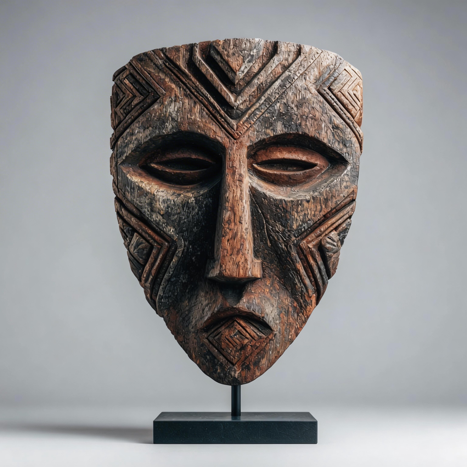 Ancestral Visions l Wood Sculpture
