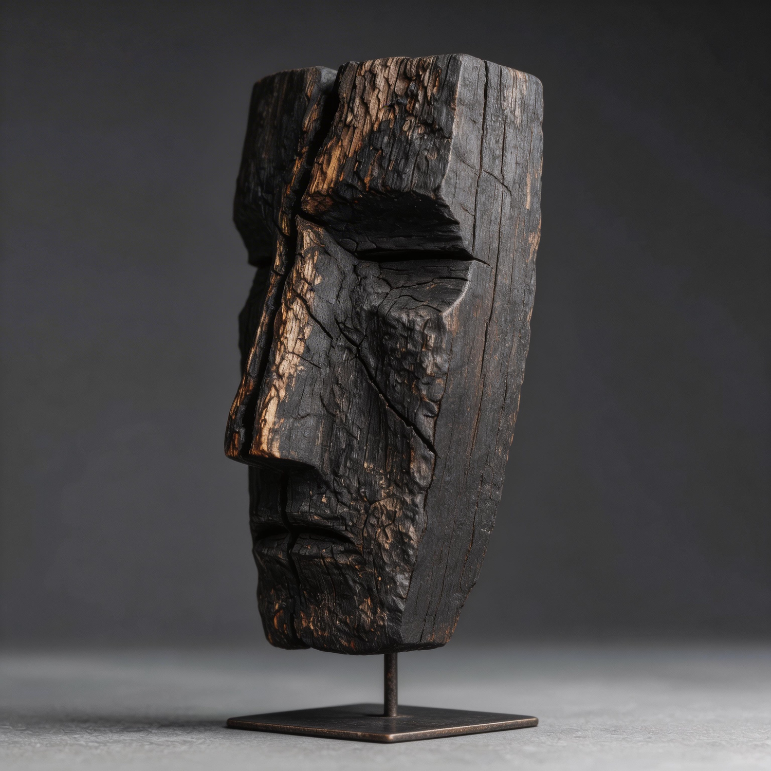 Fractured Ancestor l Wood Sculpture