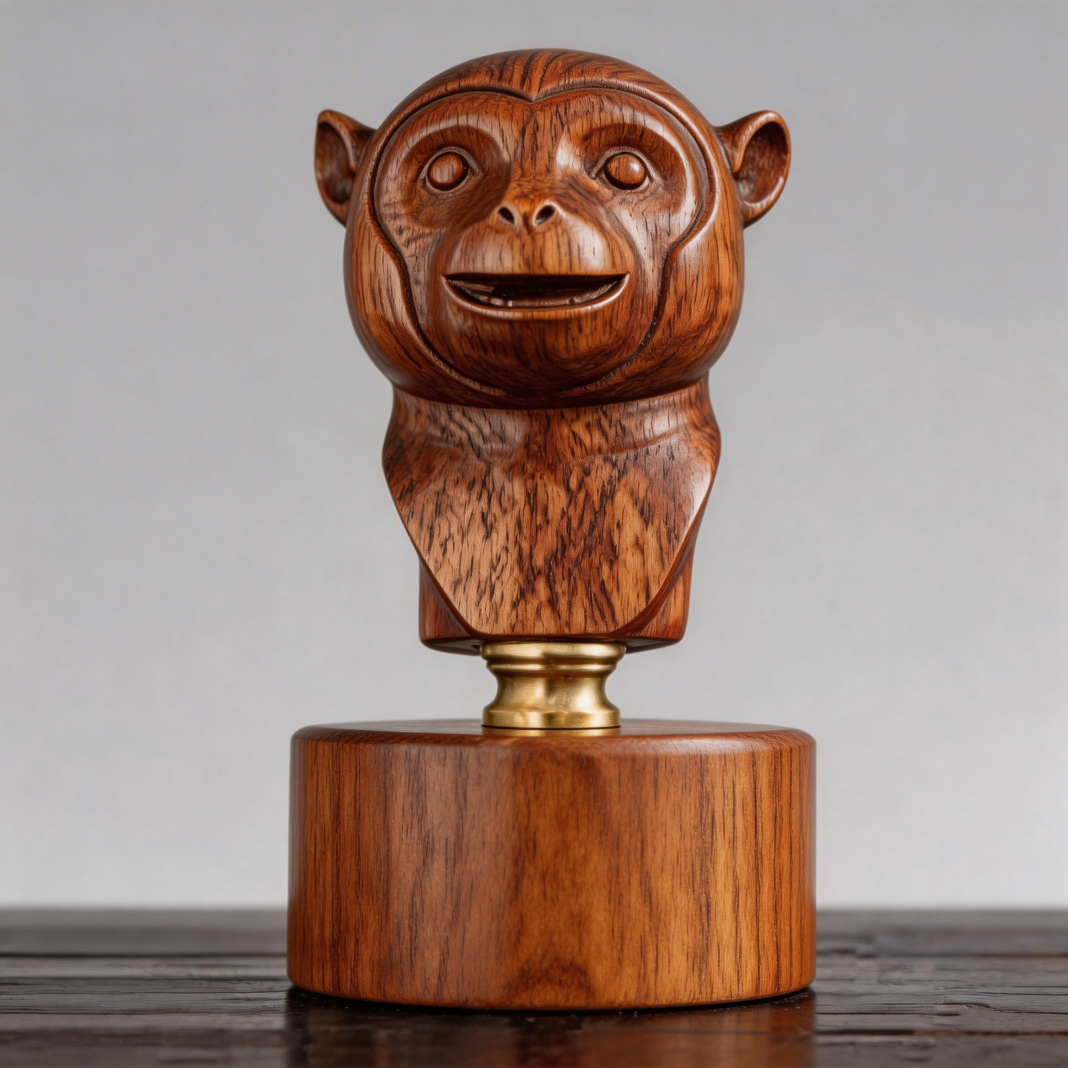 Primate Lignum Sculpture