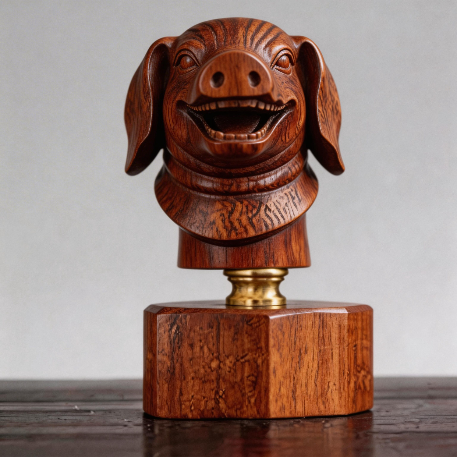 Porcine Realism Sculpture
