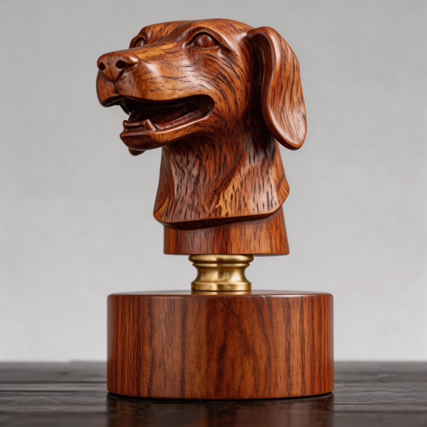 Canine Lignum Sculpture