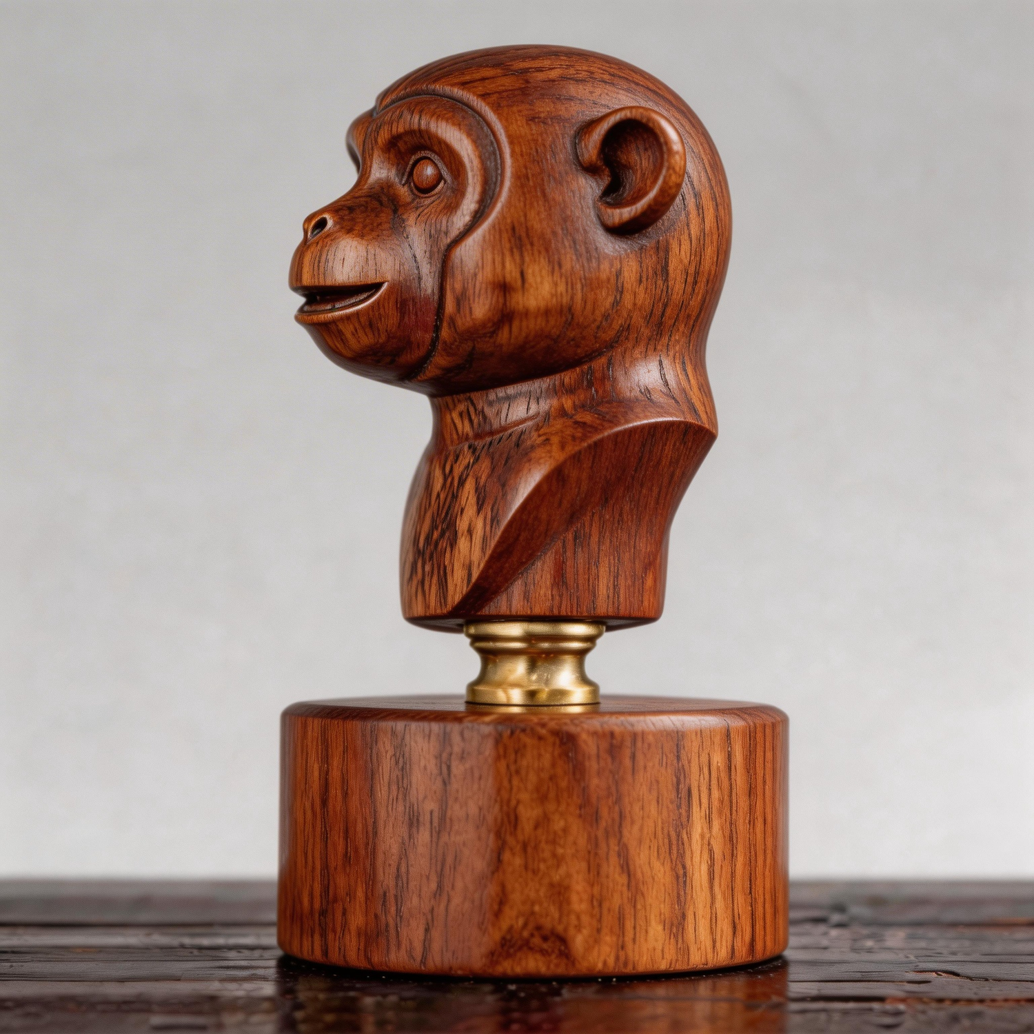 Primate Lignum Sculpture