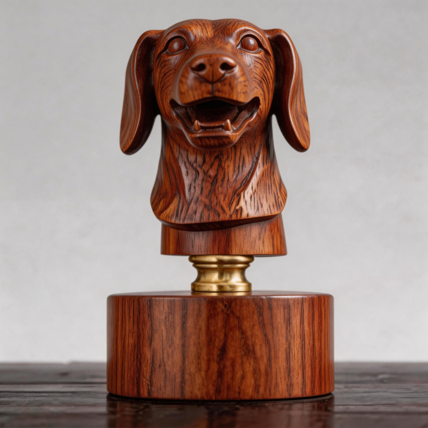 Canine Lignum Sculpture