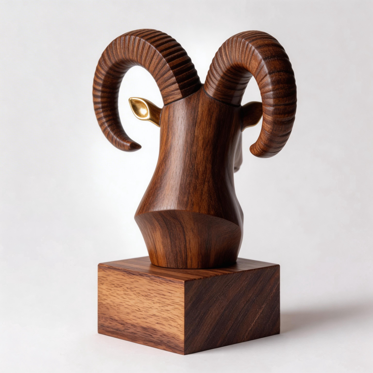Ram's Horn Monolith Sculpture