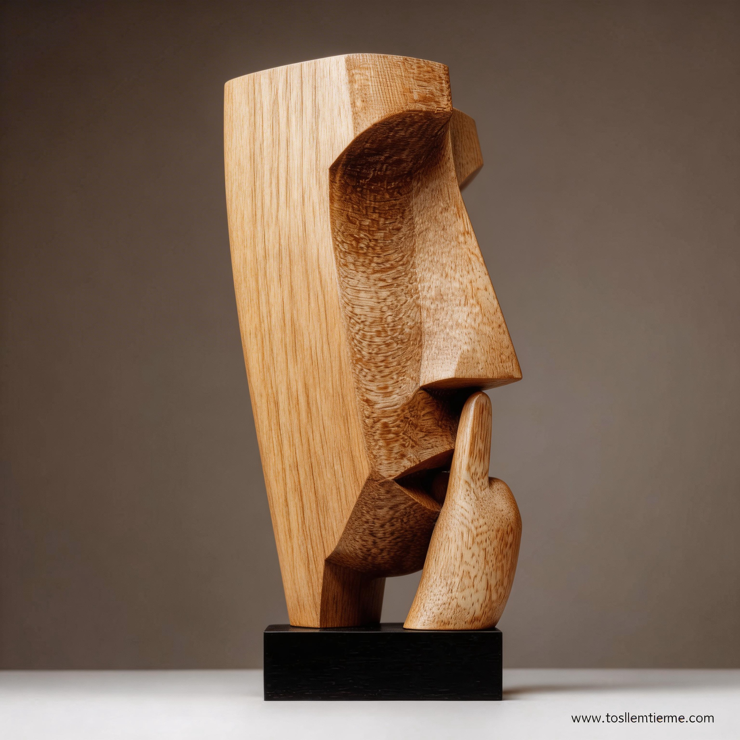 Geometric Whisper Sculpture