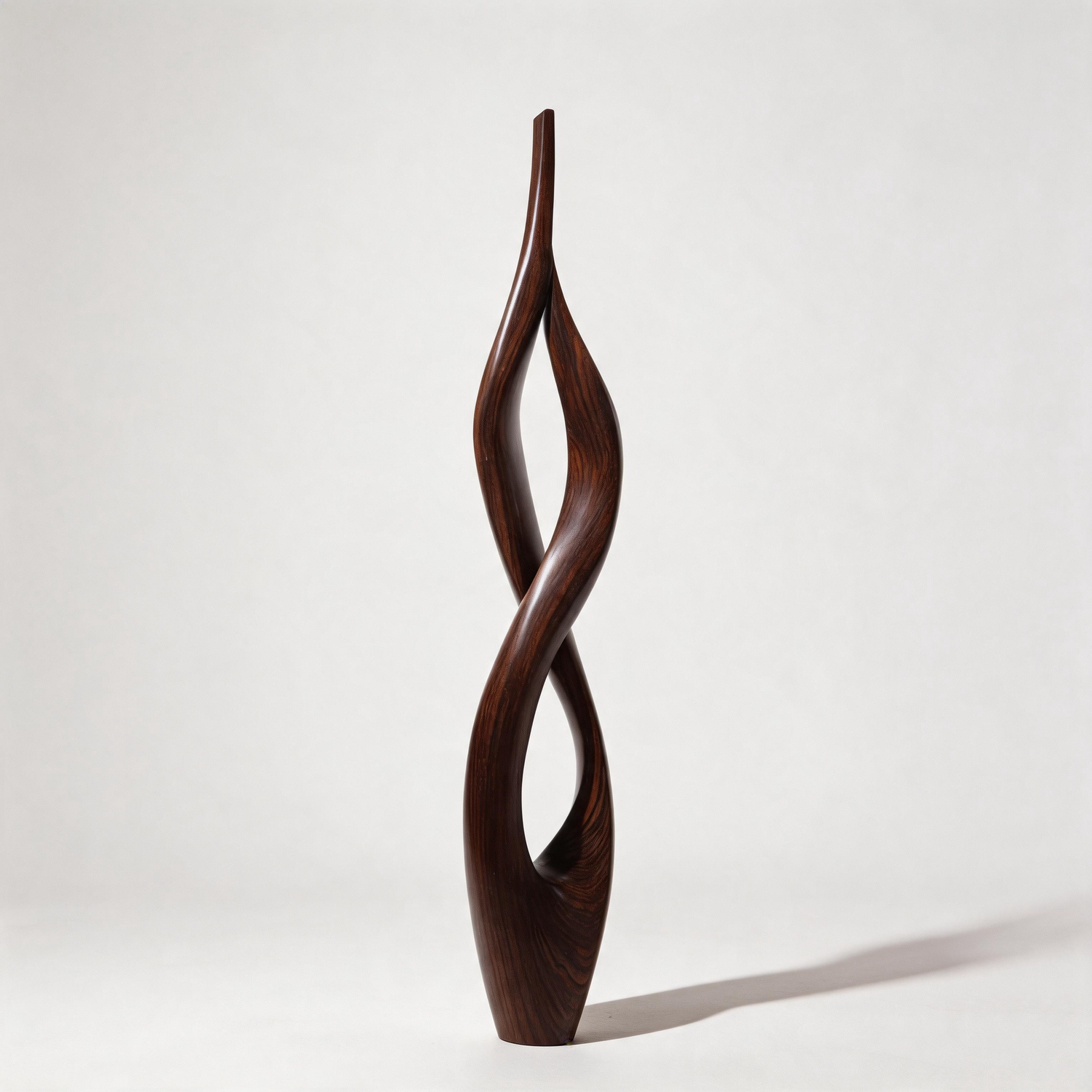 Slender Twin Spire    | Large Wood Sculpture