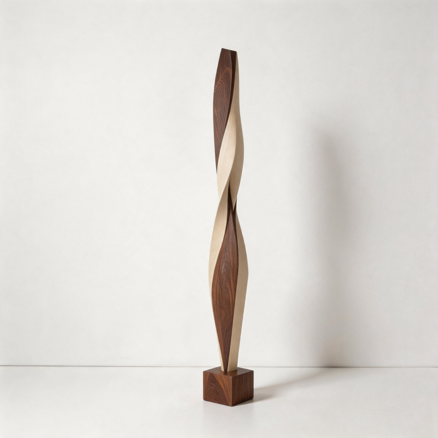 Segmented Dual Grain    | Large Wood Sculpture