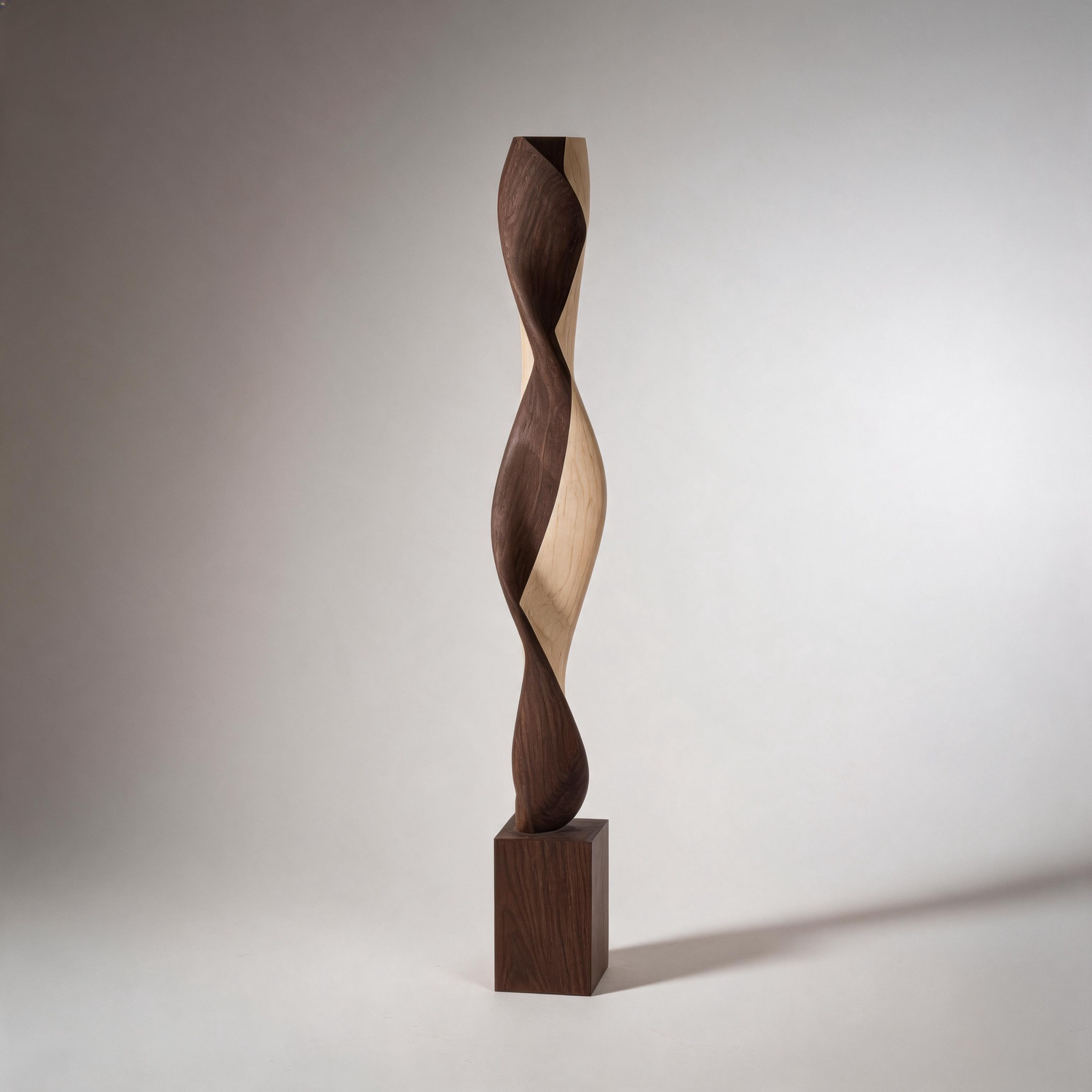 Teardrop Intertwine   | Large Wood Sculpture