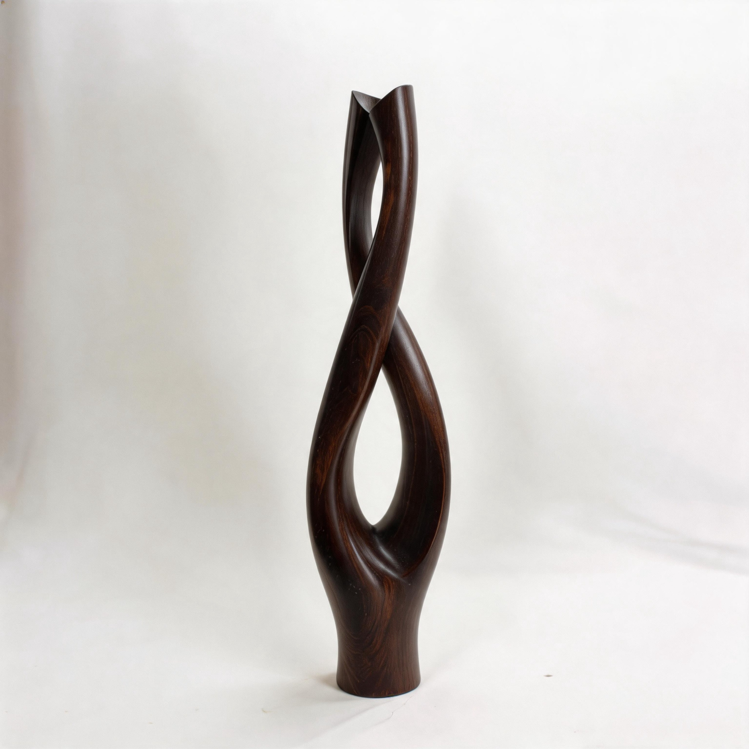 Twinned Embrace    | Large Wood Sculpture